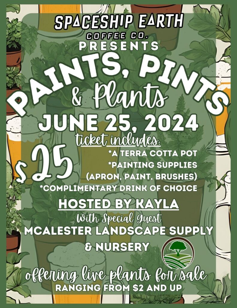 Paints, Pints, & Plants